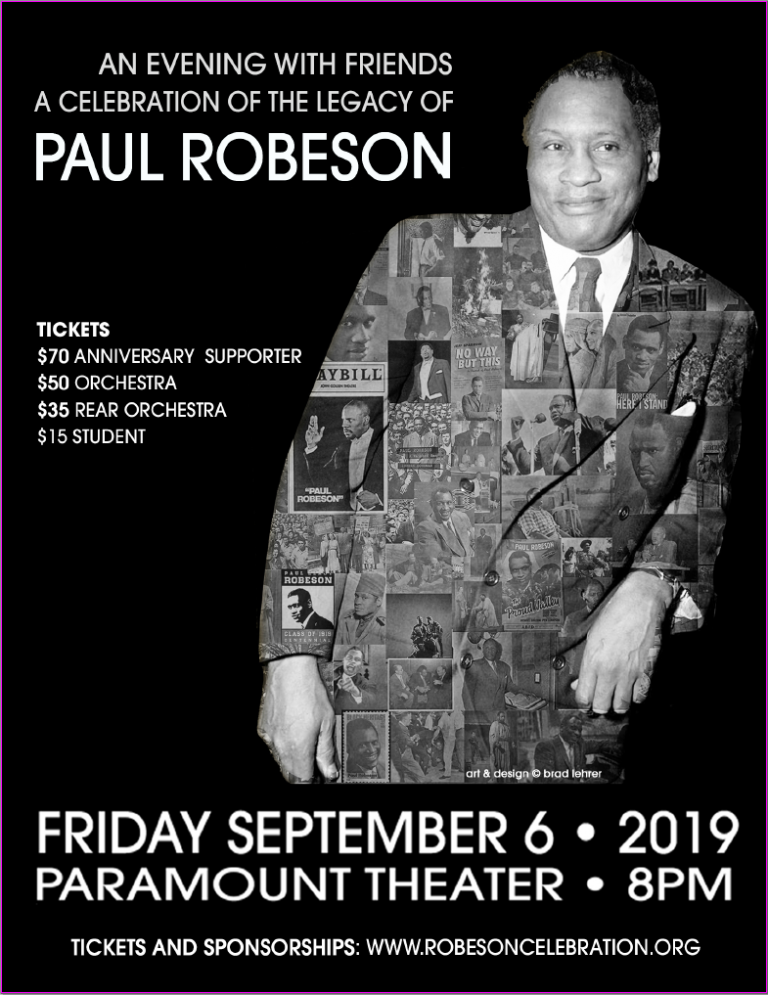 An Evening with Friends: A Celebration of the Legacy of Paul Robeson ...